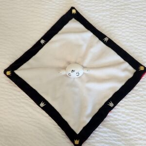 White and Black Baby Security‎ Blanket